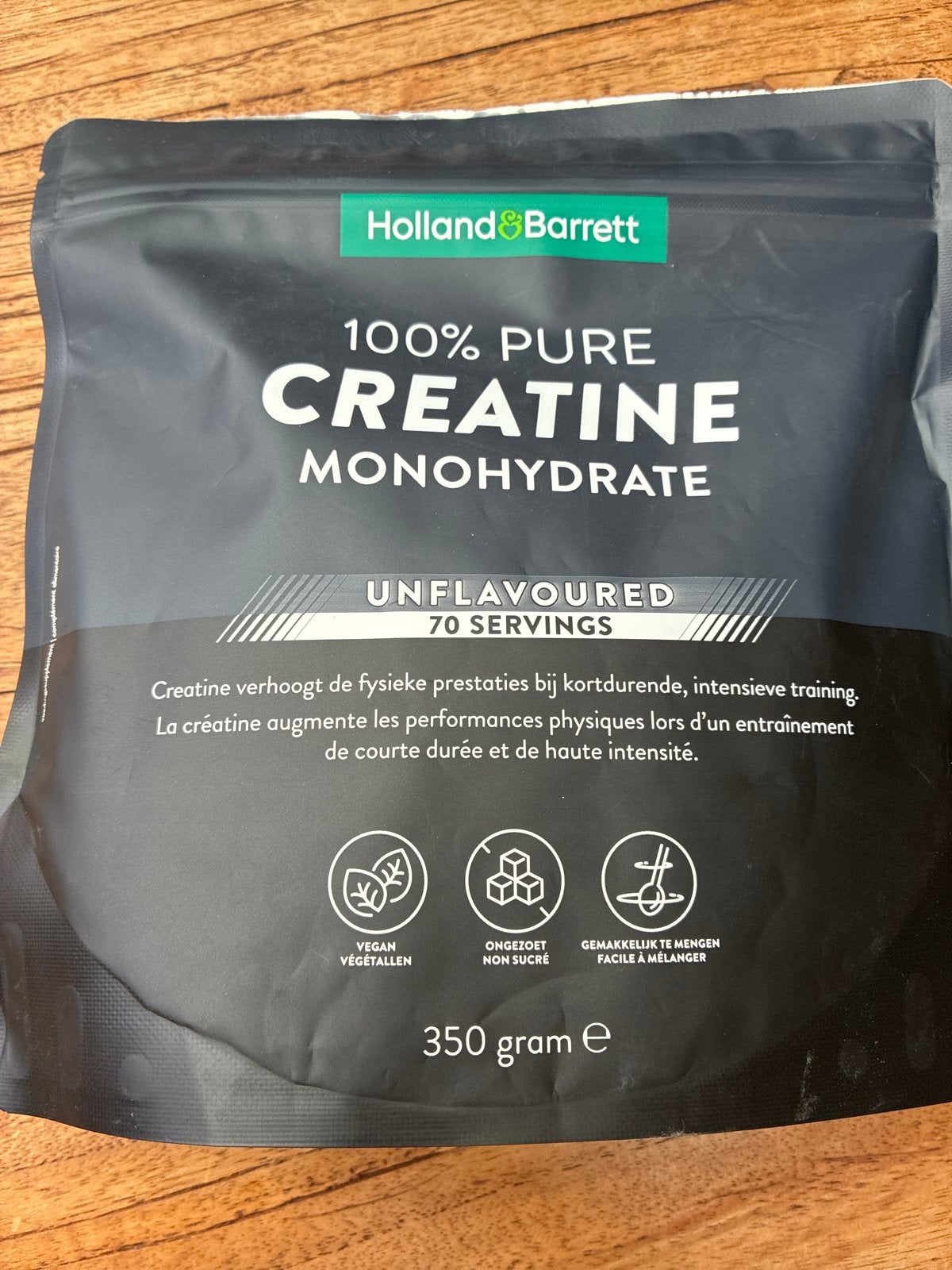 Holland & Barrett 100% Pure Creatine Monohydraat, Ophalen of Verzenden, Nieuw, Poeder of Drank