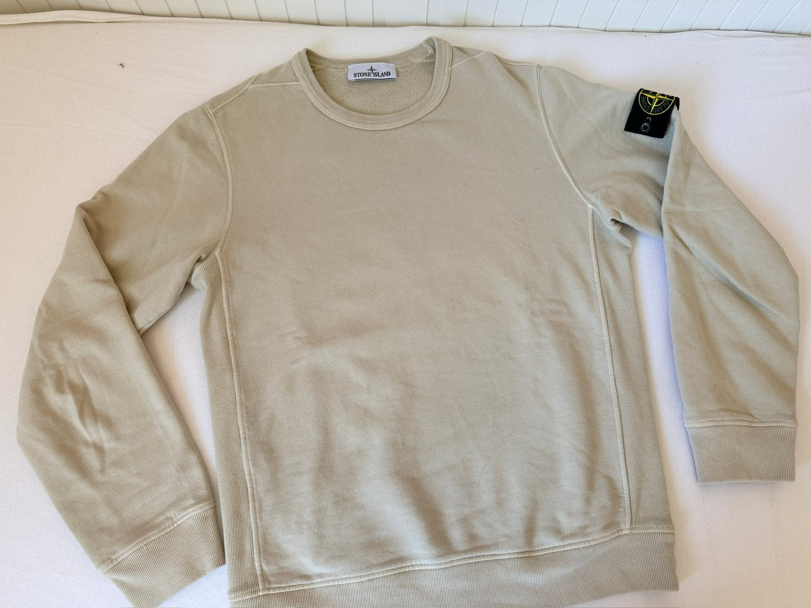 Prachtige sweater van Stone Island, Ophalen of Verzenden, Zo goed als nieuw, Maat 46 (S) of kleiner, Beige