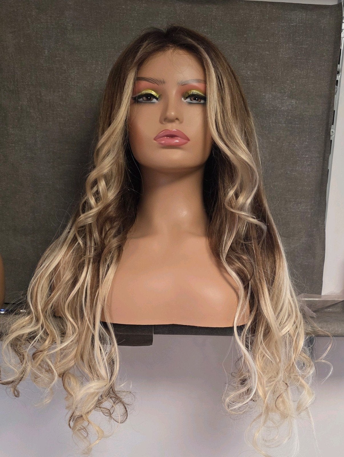 lace wig echt haar, Ophalen of Verzenden, Nieuw, Pruik of Haarverlenging