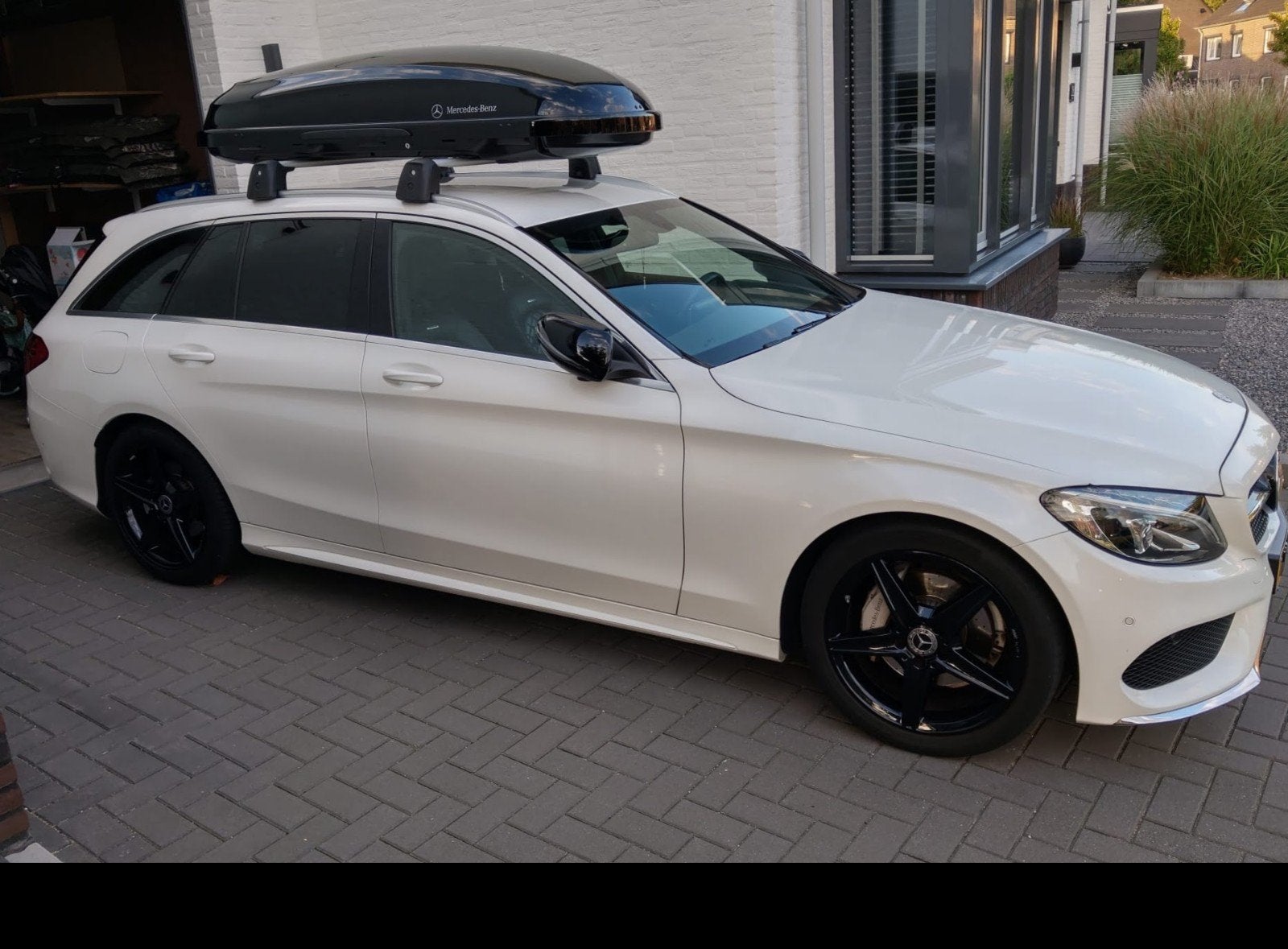 Dakkoffer Dakbox Mercedes Benz C-Klasse Estate, Auto diversen, Dakkoffers, Ophalen, Zo goed als nieuw