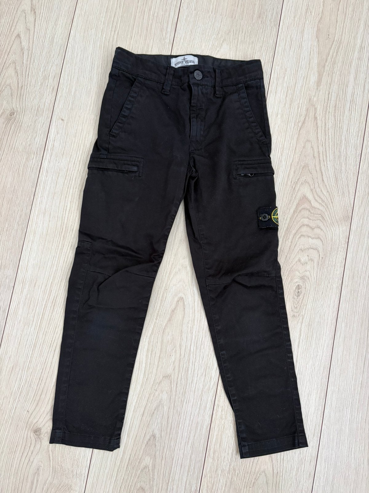 Stone Island cargo broek zwart 6 jaar / 116, Ophalen of Verzenden, Zo goed als nieuw, Jongen, Broek