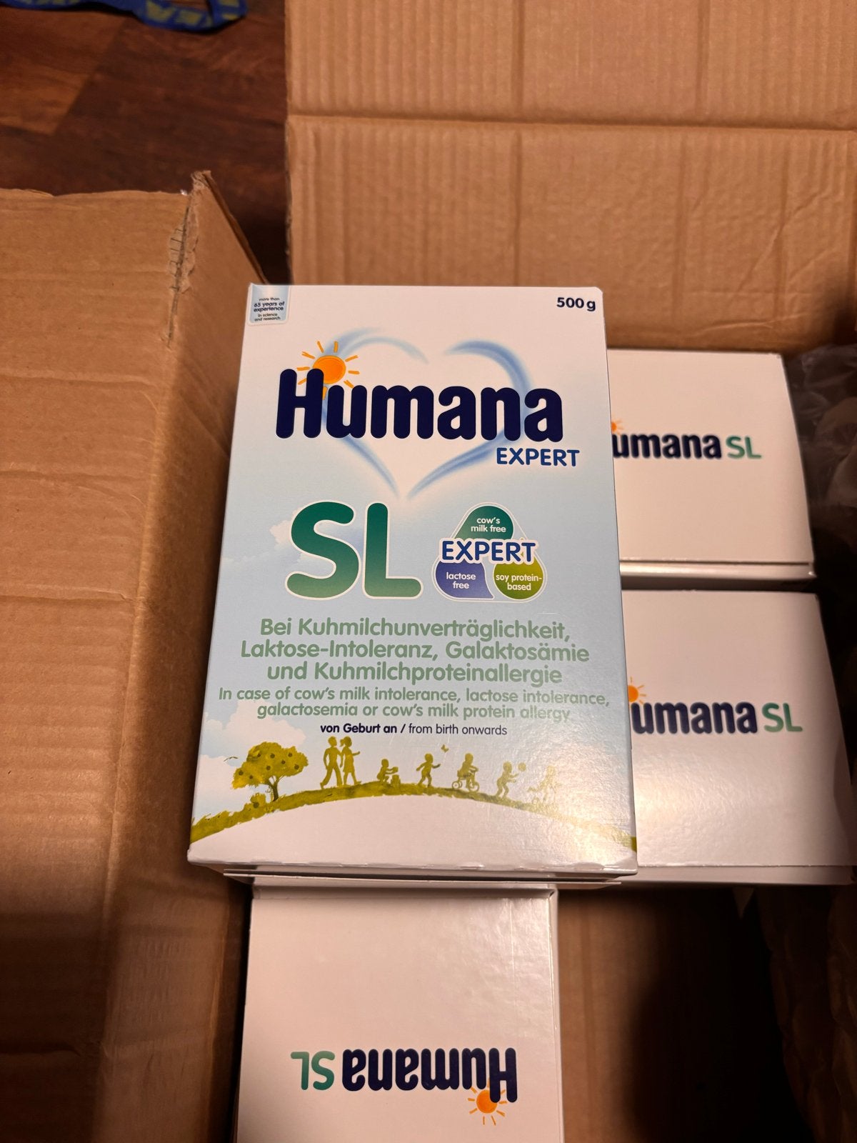 Humana SL Expert Babyvoeding - 6x 500g, Ophalen of Verzenden, Nieuw, Overige typen, Overige merken