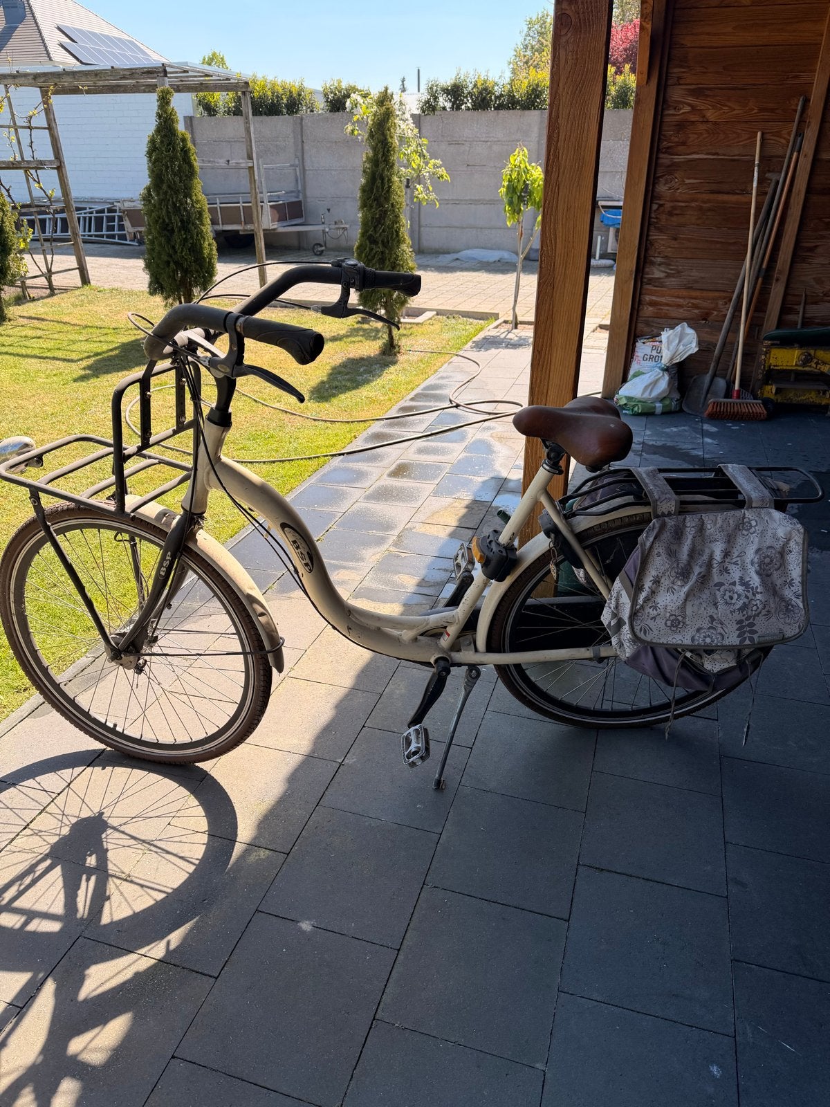 BSP Damesfiets met lage instap en voordrager, Fietsen en Brommers, Overige merken, Terugtraprem, Ophalen of Verzenden, 50 tot 53 cm