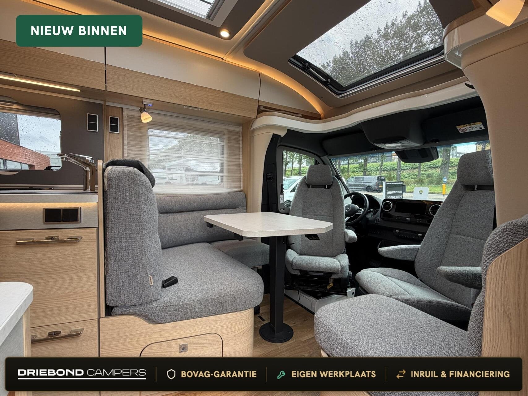 Hymer B600 MC White-Line Automaat Enkele Bedden Lithium Omvo, Automaat, Airbags, 7 tot 8 meter, Diesel
