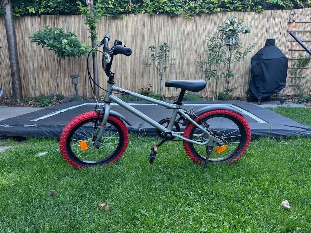 Btwin BMX fiets 16 inch, Ophalen, 16 tot 20 inch, Staal, Zo goed als nieuw