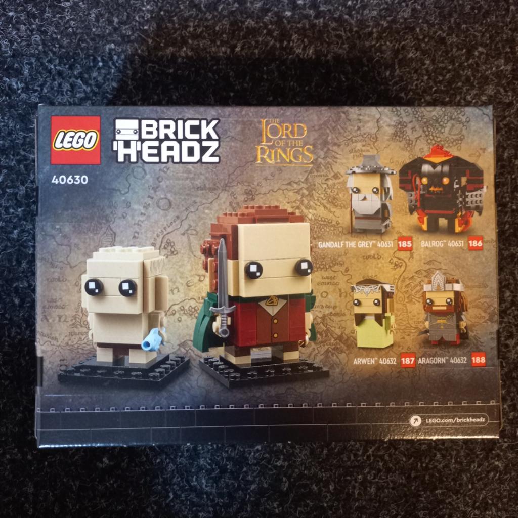 Lego brickshead Frodo & Gollum, BrickHeadz, Lego, Nieuw, Ophalen of Verzenden