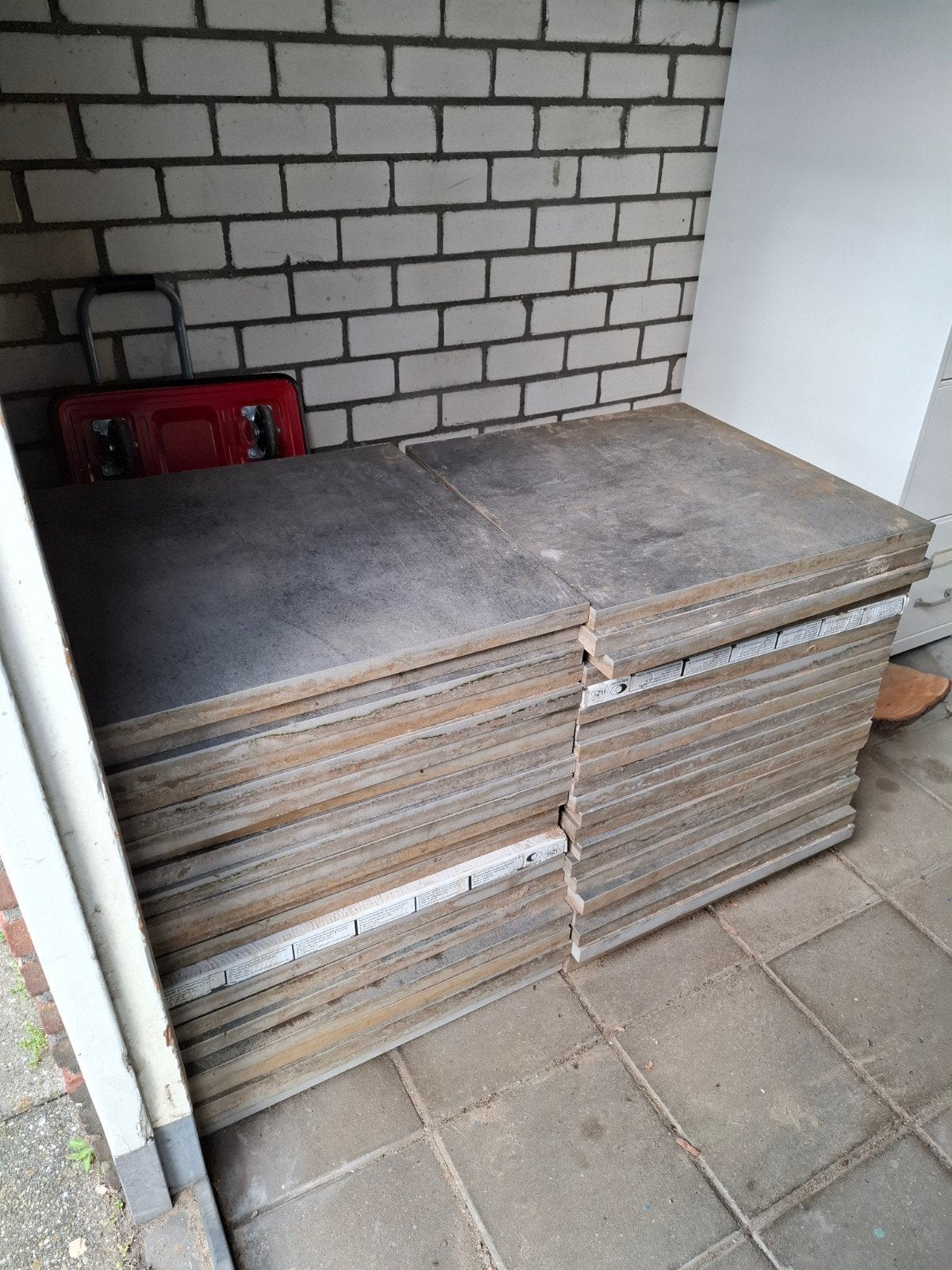 tegels voor buiten, Ophalen, Overige materialen, 30 cm of meer, 50 tot 150 cm
