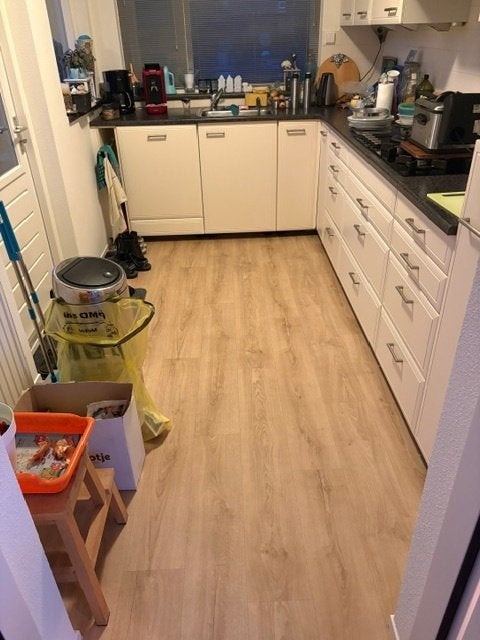 Vinyl Vloerbedekking Restant (2.00 m x 3.85 m), Ophalen, Nieuw, 5 tot 10 m², Vinyl