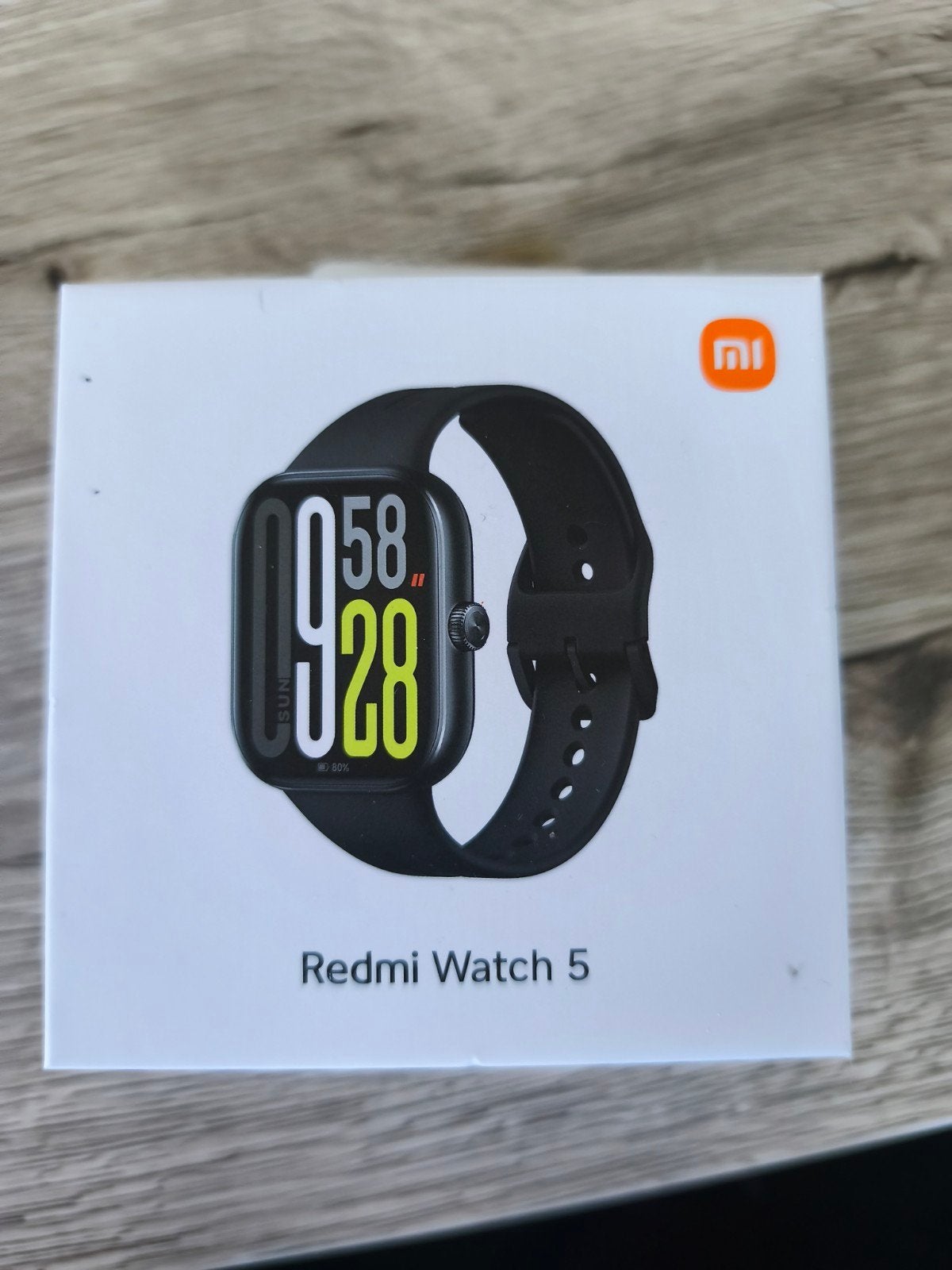 Xiaomi Redmi Watch 5 - Zo goed als nieuw, Sieraden, Tassen en Uiterlijk, Smartwatches, Xiaomi, Zwart, Ophalen of Verzenden, Zo goed als nieuw