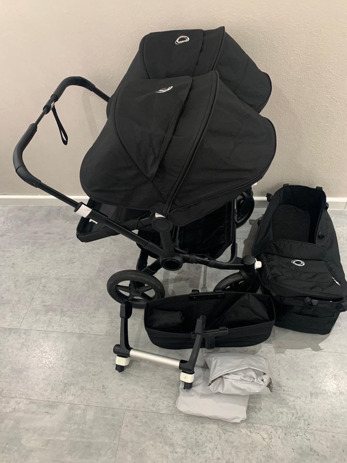 Bugaboo Donkey Duo kinderwagen, Kinderen en Baby's, Buggy's, Gebruikt, Ophalen of Verzenden