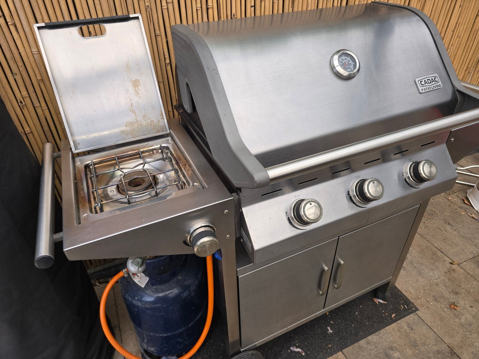 Cadac Patio Living Gasbarbecue met zijbrander, Ophalen