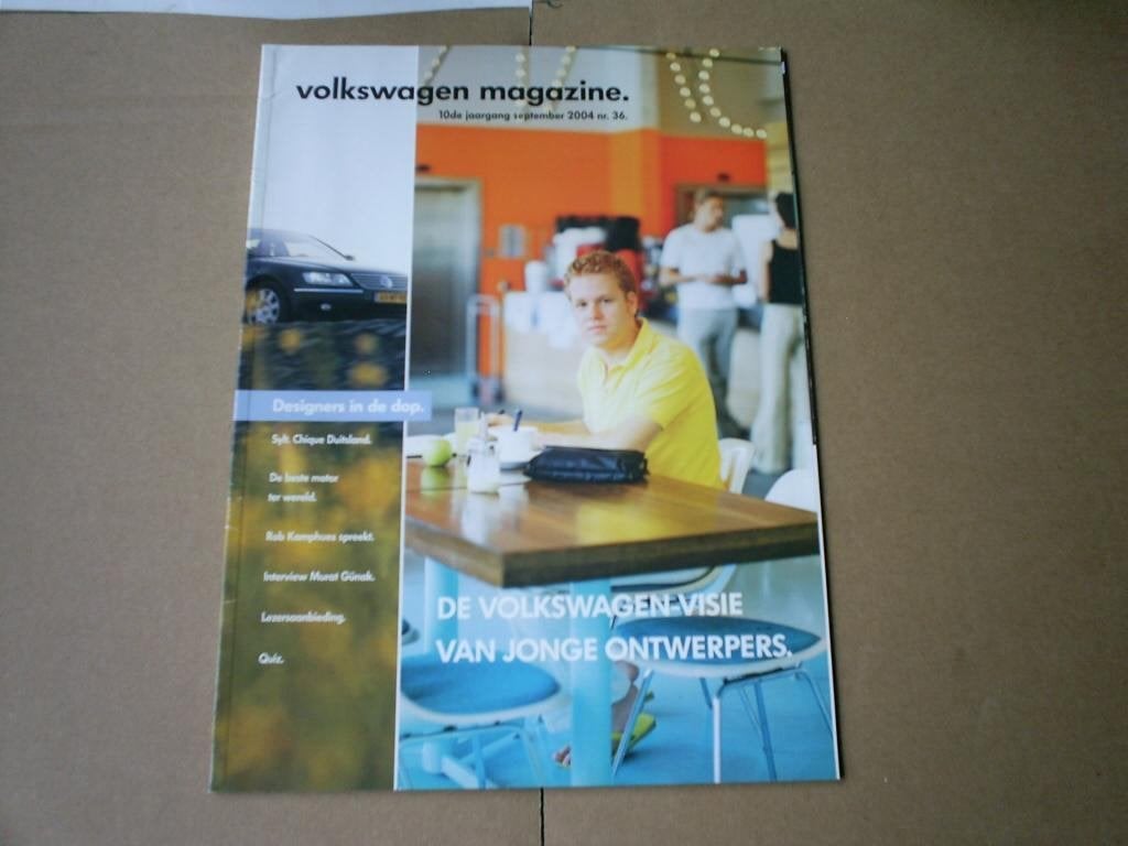 VW Magazine o.a. Phantom / Touareg V 10 TDi / Golf 9 / 2004, Verzenden, Zo goed als nieuw, Volkswagen