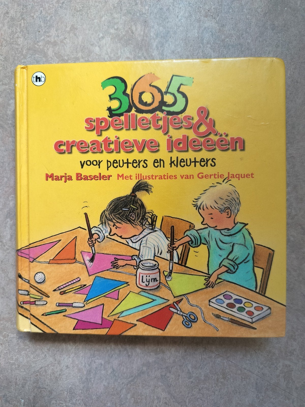365 spelletjes en creatieve ideeën voor peuters en kleuters, Ophalen, Zo goed als nieuw, Marja Baseler, 2 tot 3 jaar