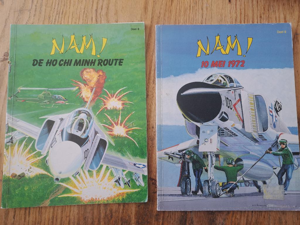 Nam! 2x: 6-Ho Chi Min Route 9: 10 mei 1972 evt ook los, ruil, Boeken, Stripboeken, Gelezen, Ab Kooyman, Ophalen of Verzenden, Meerdere stripboeken