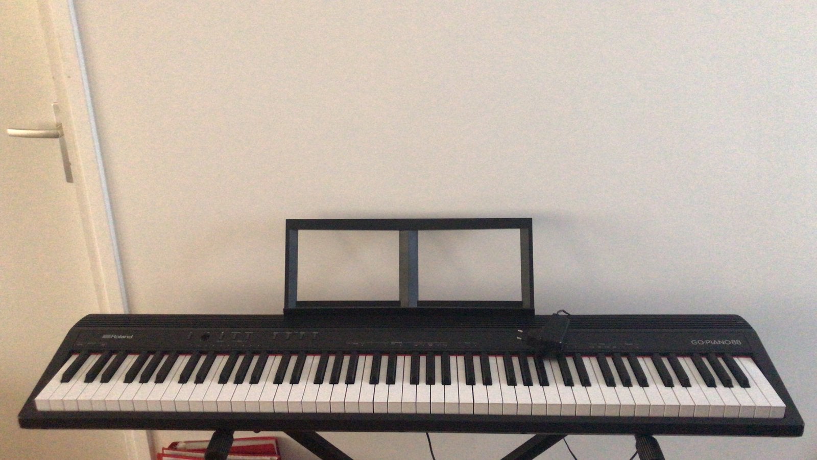 Roland Go:Piano 88 - digitale piano met semi-gewogen toetsen, Muziek en Instrumenten, Ophalen, Zwart, Digitaal, Zo goed als nieuw