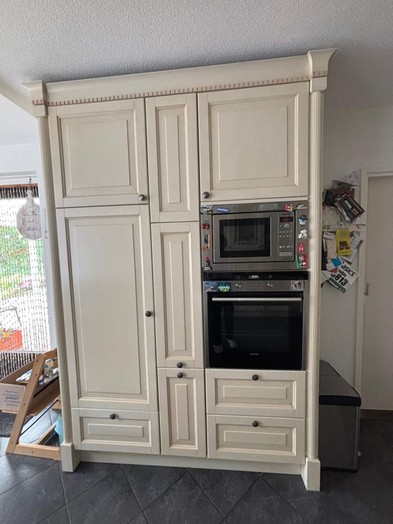 Gereserveerd keuken,oven, magnetron, vaatwasser en afzuigkap, Ophalen, Gebruikt, Hoekkeuken, Graniet of Steen