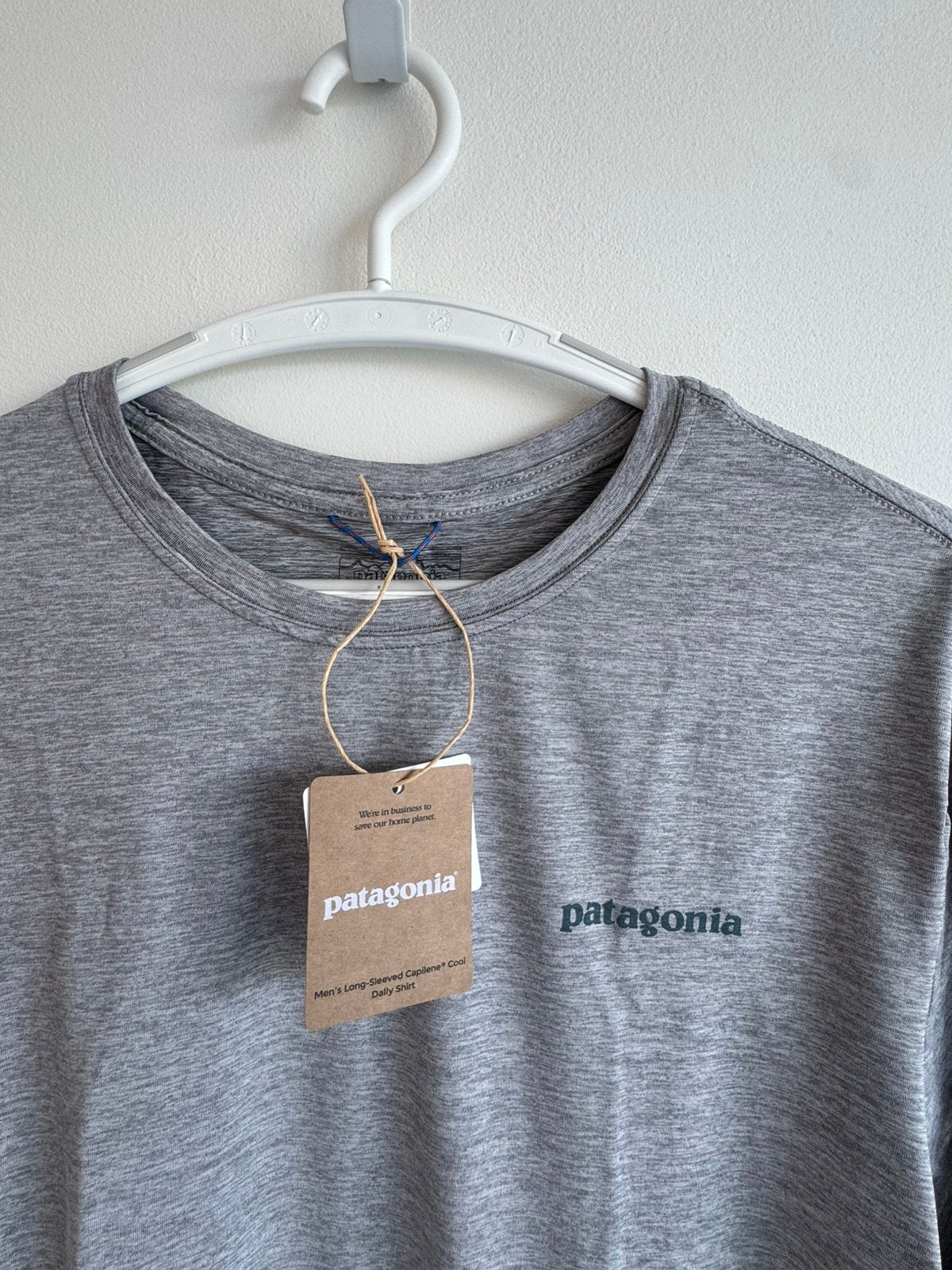 Patagonia Capilene Cool Daily Long-Sleeve – Grijs – Maat L, Kleding | Heren, Truien en Vesten, Zo goed als nieuw, Maat 56/58 (XL)