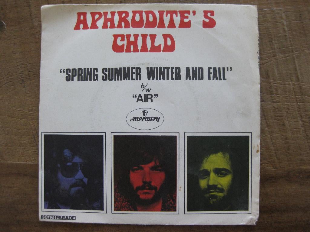 Single  Aphrodite's Child   "Spring summer winter and fall", Cd's en Dvd's, Ophalen of Verzenden, Gebruikt, Pop