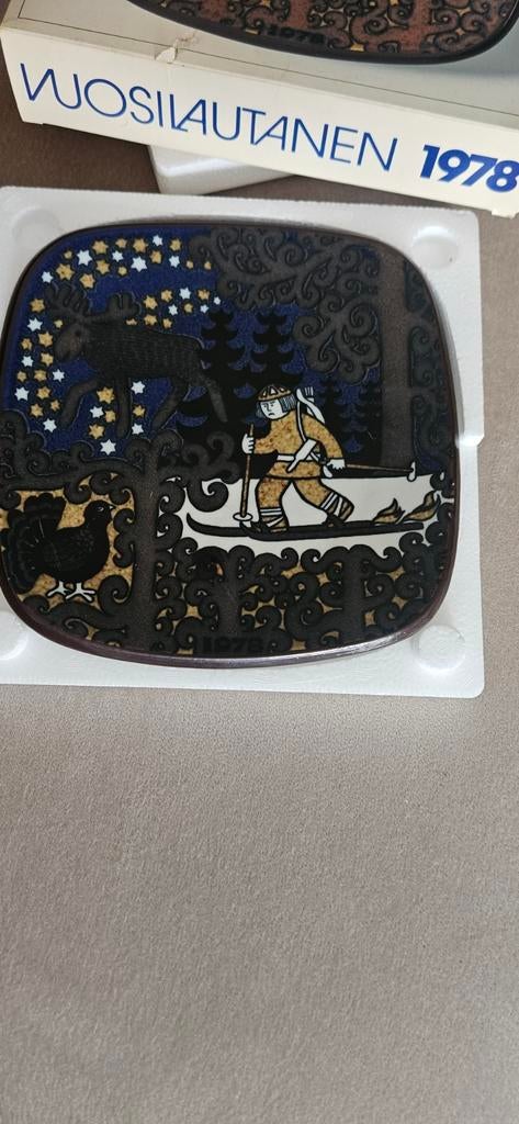 Arabia Finland Jaarplaat 1978 Kalevala Lemminkäinen, Ophalen of Verzenden