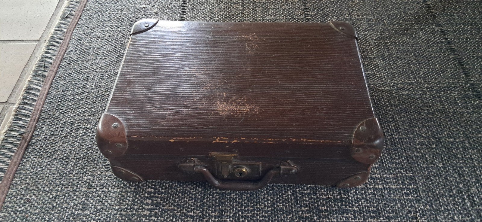 Vintage Mini Koffer - Decoratieve Opbergdoos, Ophalen of Verzenden