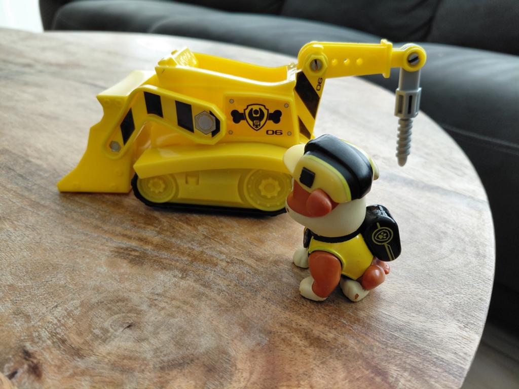 Paw Patrol, rubble met voertuig, Ophalen, Gebruikt, Jongen