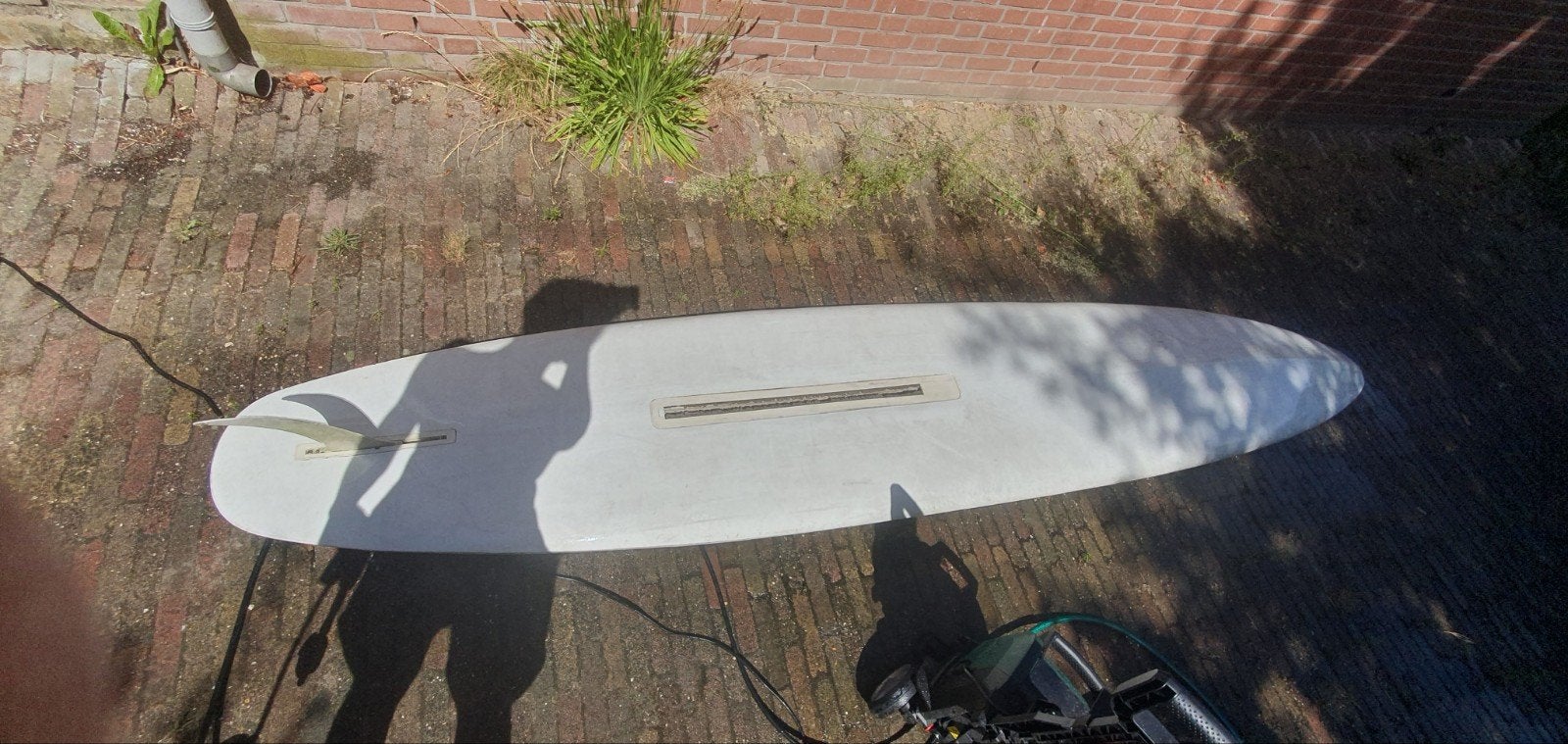 sup/surfplank vintage, Ophalen, Gebruikt, Longboard, Met vinnen