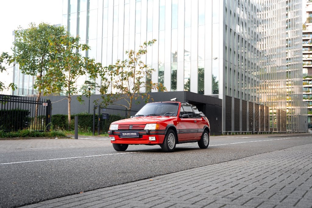 Peugeot 205 1.9 CTI, nieuwe APK, groot onderhoud, Auto's, Voorwielaandrijving, Stof, Cabriolet, 4 stoelen