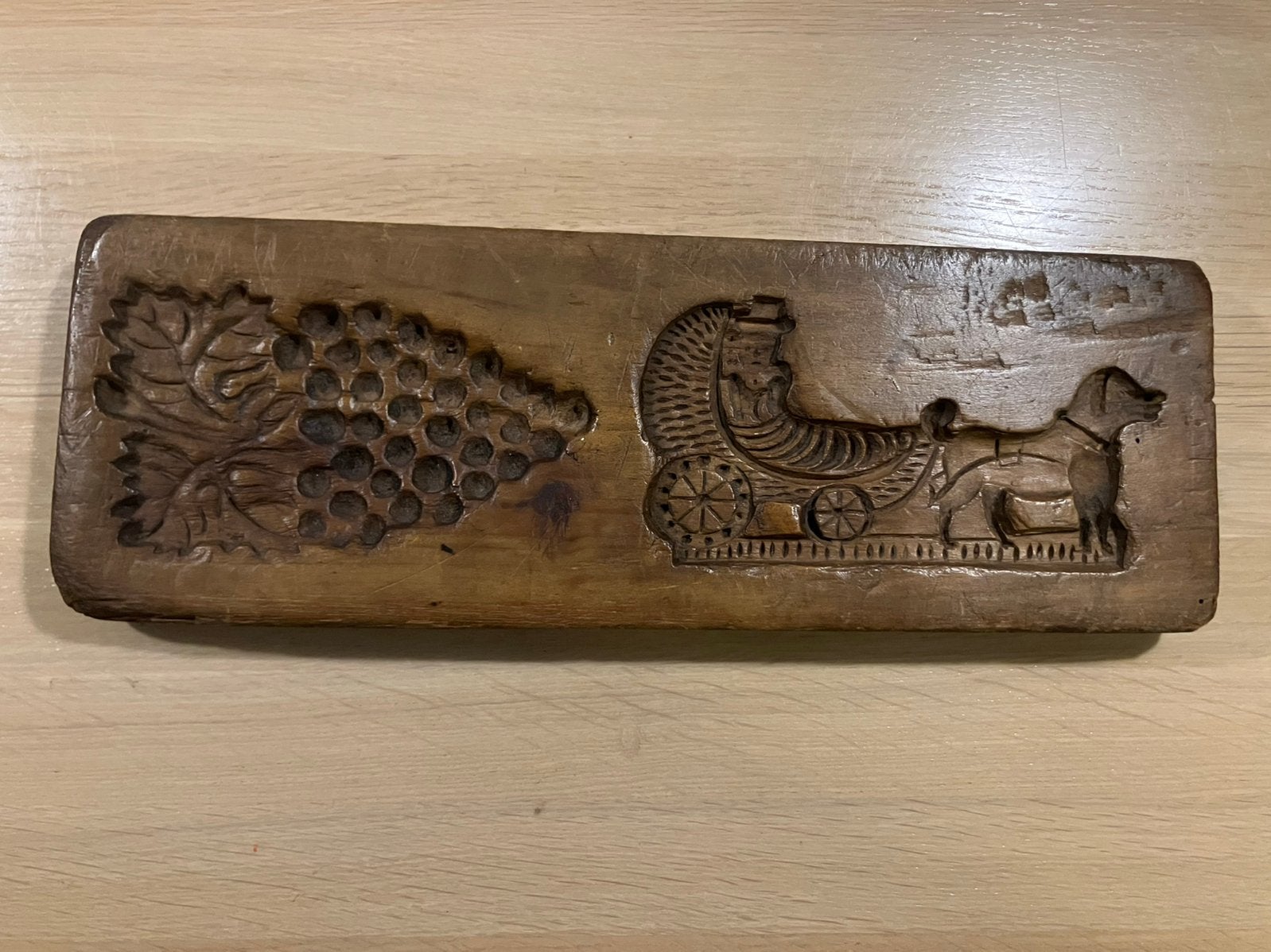 Antieke 18e eeuw zeldzame koekplank speculaasplank, Ophalen of Verzenden