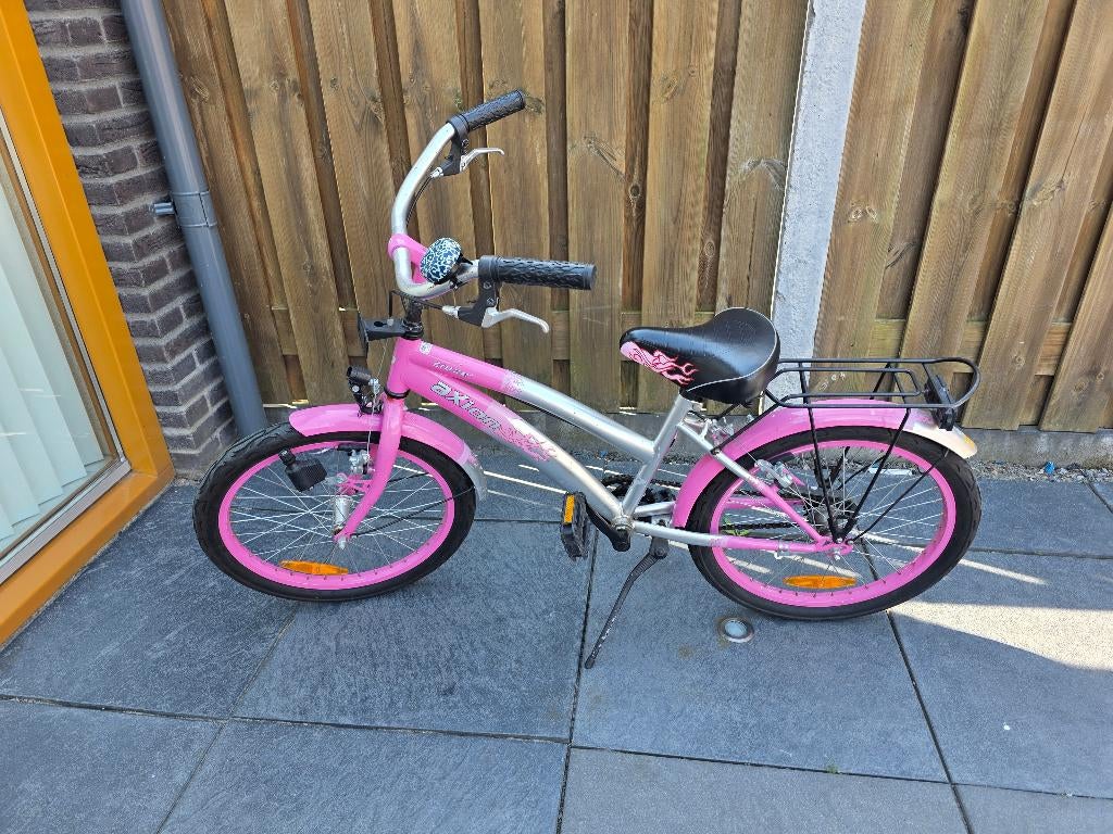 Meisjes fiets merk Axion, Ophalen, Gebruikt, 22 inch, Handrem