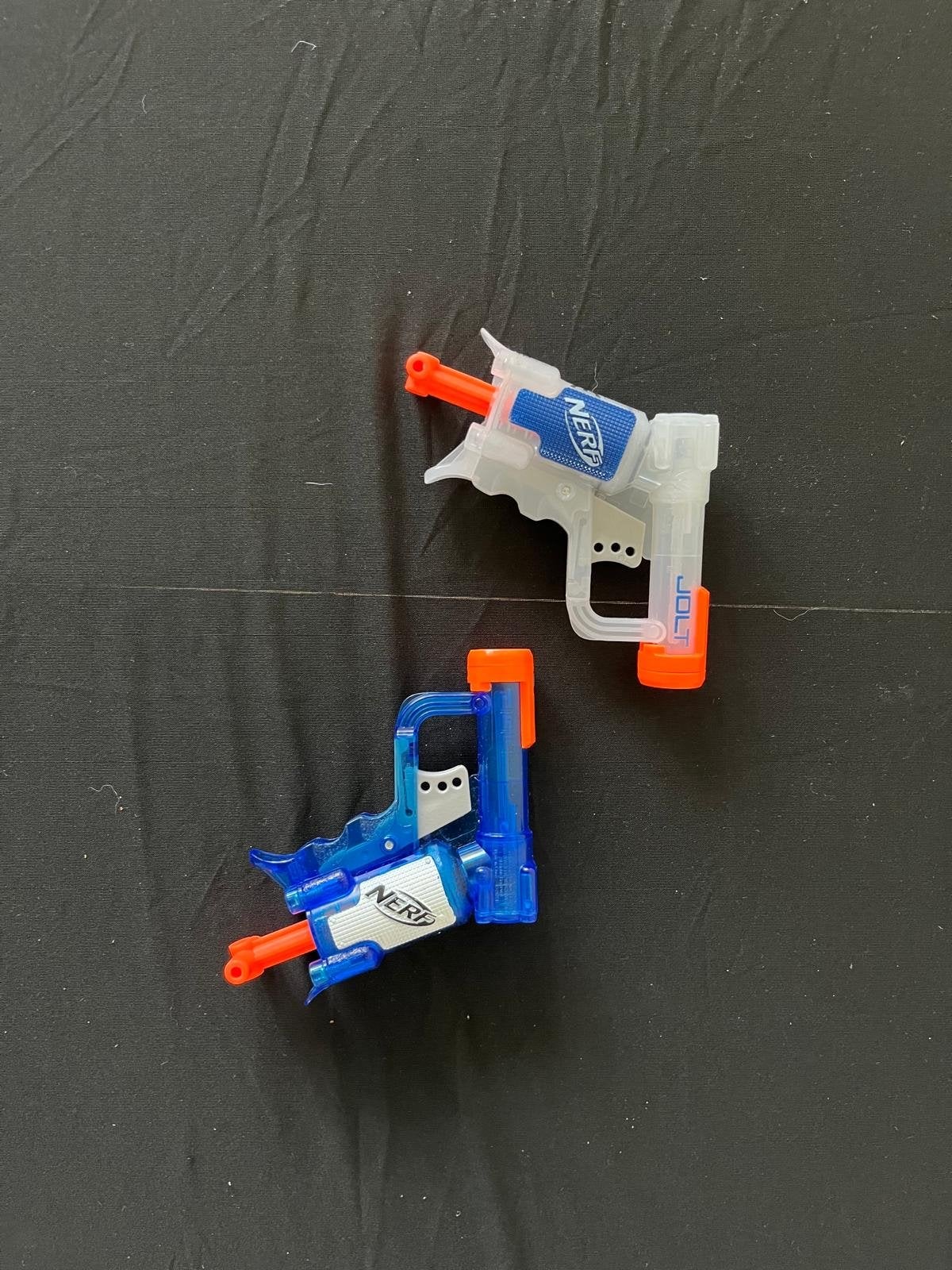 Nerf Jolt Pistooltjes - Set van 2, Ophalen of Verzenden, Gebruikt, Jongen of Meisje