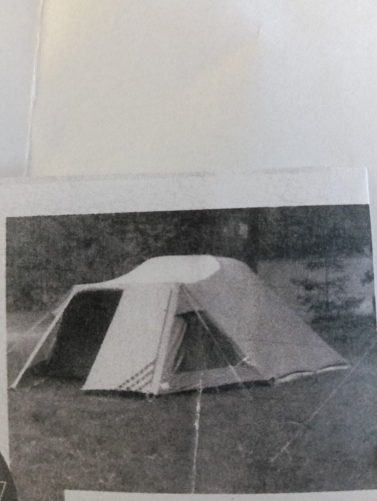 Katoenen tent, Caravans en Kamperen, Tenten, Ophalen, Gebruikt, Tot en met 3