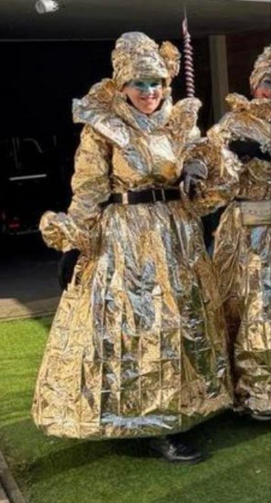 Gouden Rok met Blouse - Optocht Kostuum, Kleding | Dames, Carnavalskleding en Feestkleding, Carnaval, Kleding, Gedragen, Ophalen