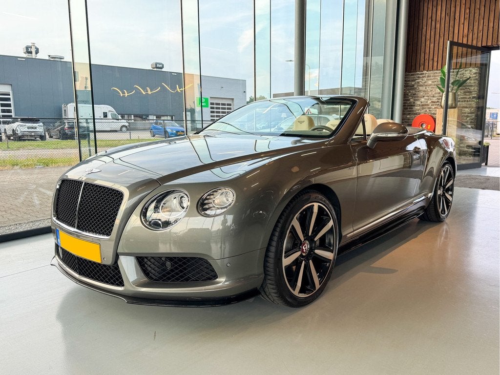 Bentley Continental GTC 4.0 V8S 21" stuurverw. stoelvent. ma, Auto's, Bentley, Automaat, Euro 5, Gebruikt, 8 cilinders