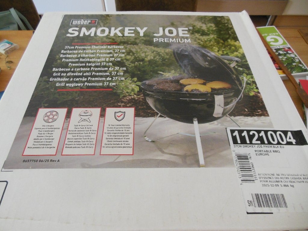 Weber Smokey Joe Premium, Tuin en Terras, Ophalen of Verzenden, Nieuw, WEBER BBQ