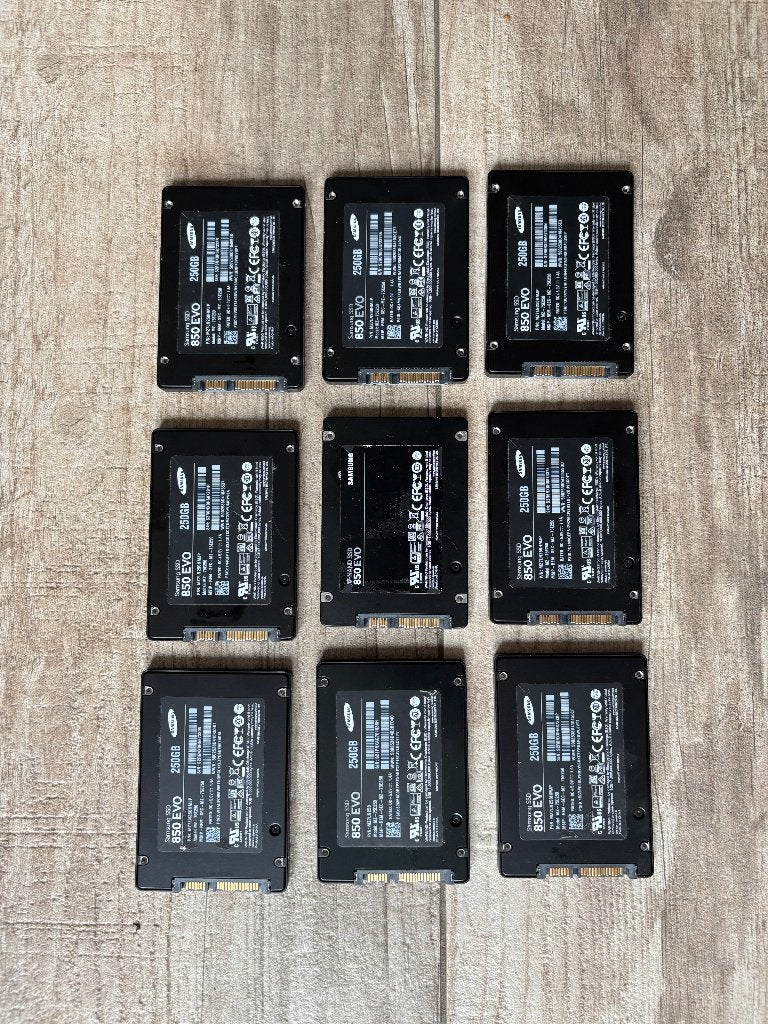 Samsung EVO 850 256Gb 2,5inch ssd, Computers en Software, Harde schijven, Intern, Gebruikt, Ophalen of Verzenden, 256Gb