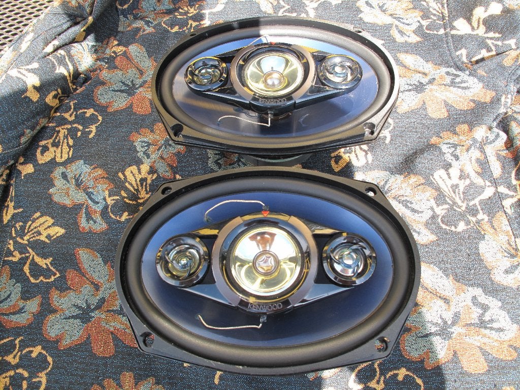 kenwood kfc 6909 3 weg autospeakers, Ophalen of Verzenden, Zo goed als nieuw