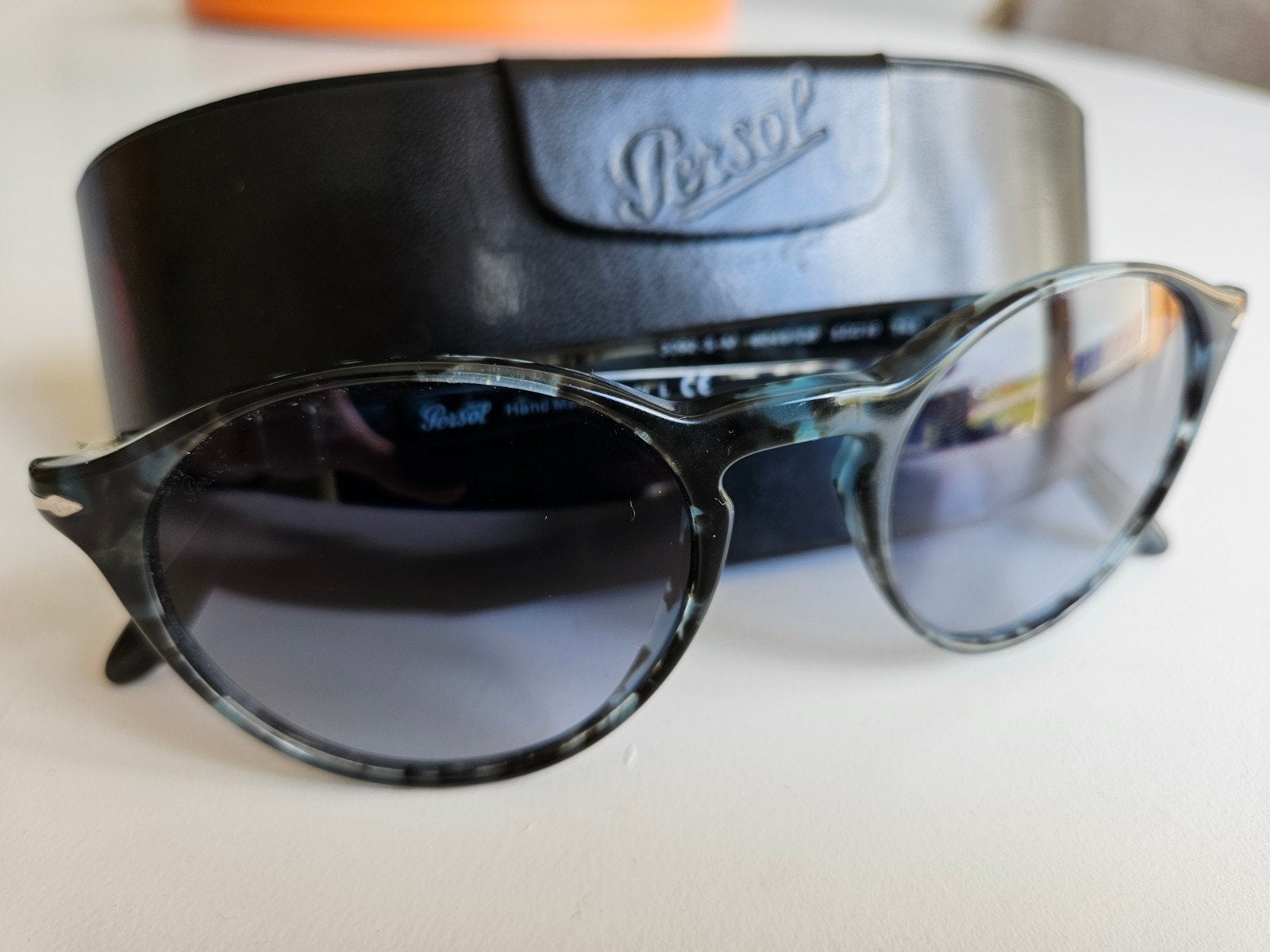 Persol 3092SM zonnebril unisex, Overige merken, Zonnebril, Blauw, Ophalen of Verzenden