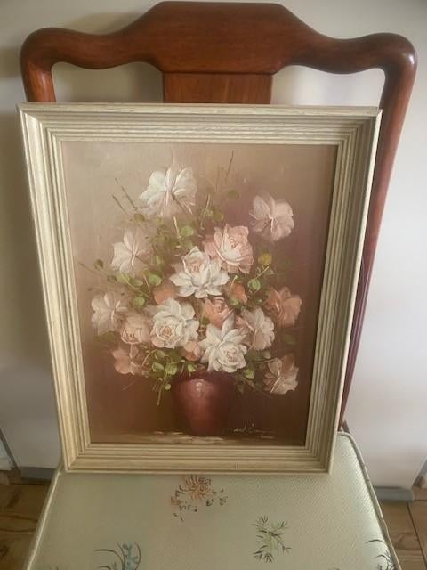Antiek Schilderij, Antiek en Kunst, Kunst | Schilderijen | Klassiek, Ophalen of Verzenden