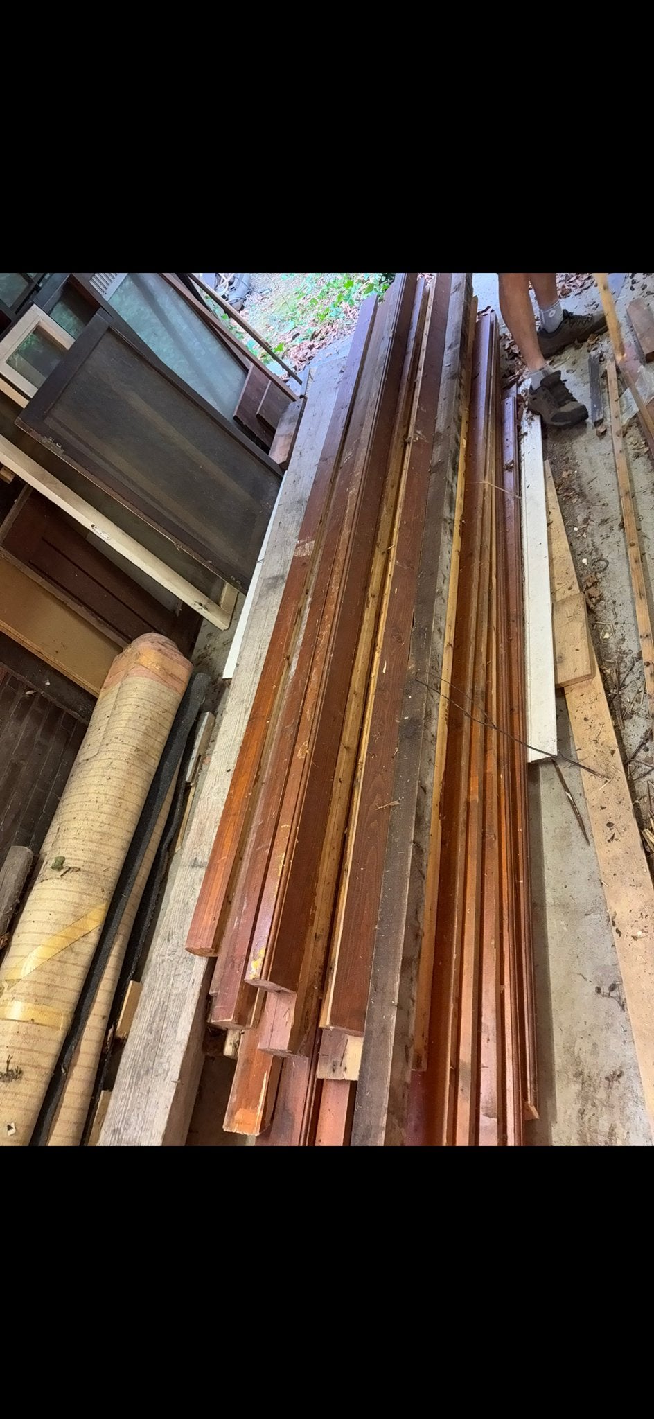 Droog hout Meranti Merbau eiken, 6 m³ of meer, Ophalen, Overige houtsoorten, Blokken
