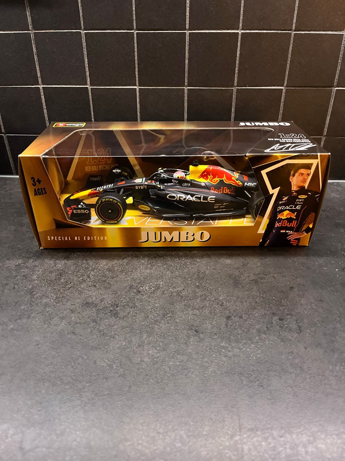 Red Bull Racing RB18-2022 Max Verstappen 1:24 Jumbo, Ophalen, Nieuw, Auto, Overige merken