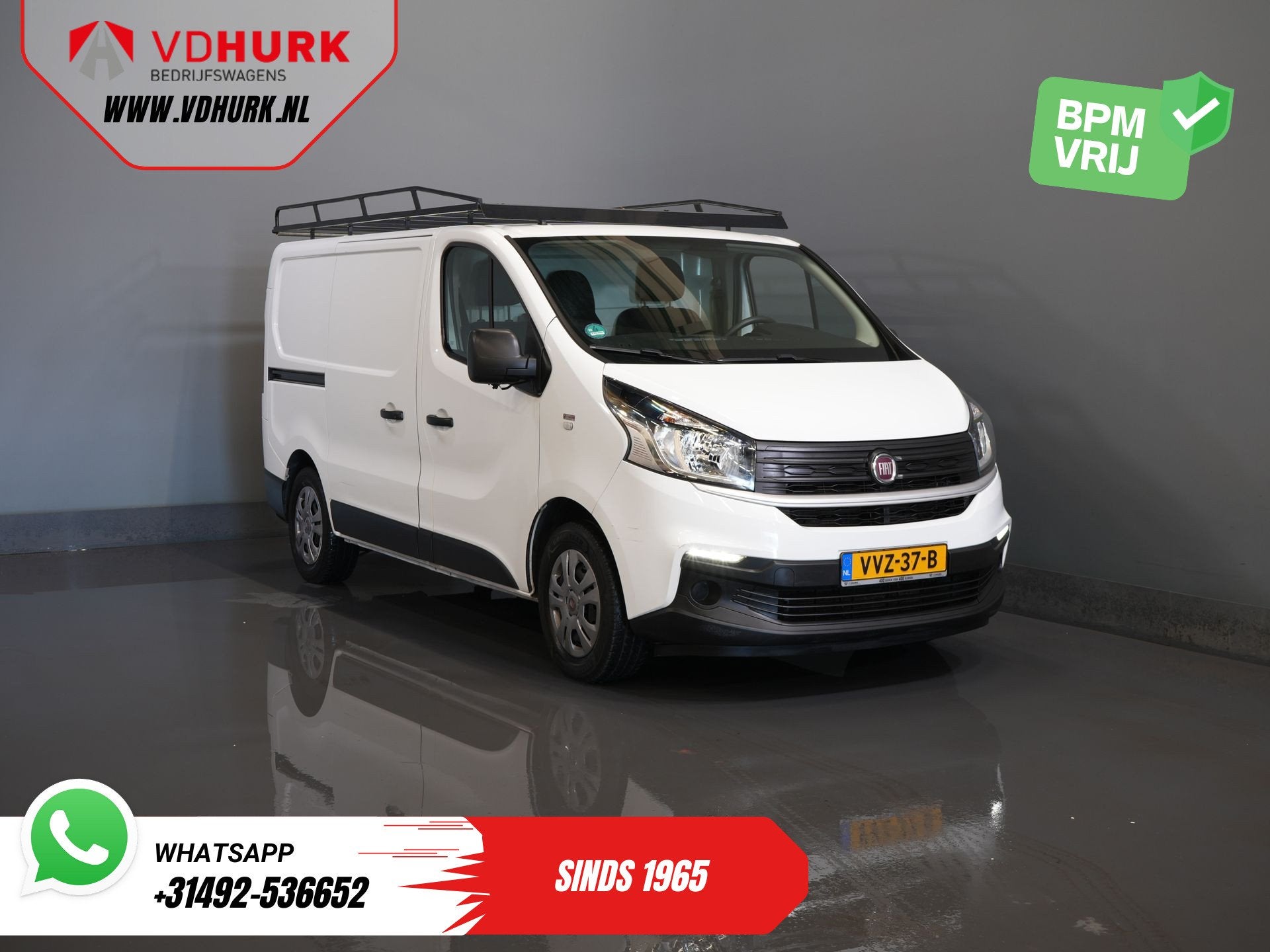 Fiat Talento 2.0 MJ 120 pk Navi/ Airco/ Cruise/ Imperiaal/ P, Voorwielaandrijving, Stof, Gebruikt, Euro 6