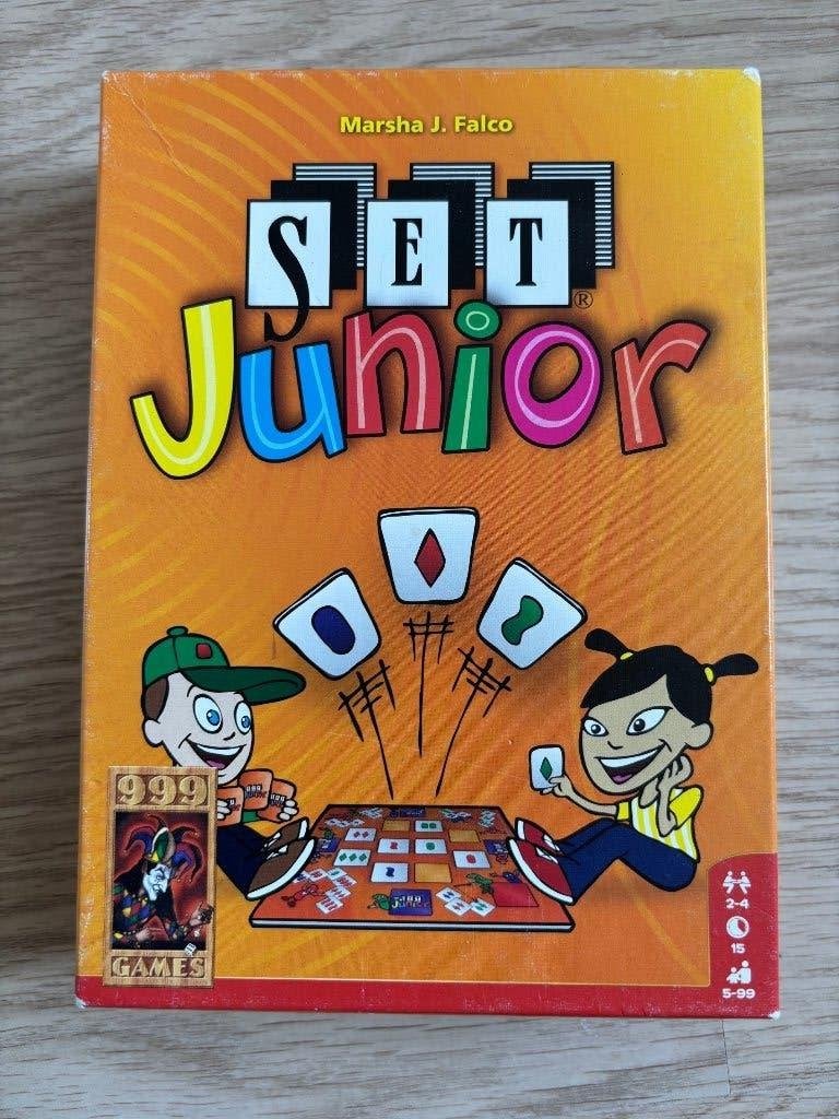 SET junior - spel, Drie of vier spelers, Ophalen of Verzenden, Zo goed als nieuw, 999 games