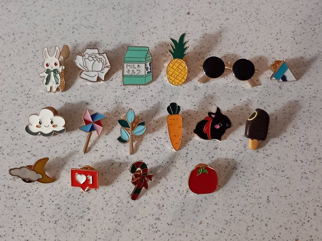 Leuke metalen pins "nieuw ", Ophalen of Verzenden, Nieuw, Merk, Speldje of Pin