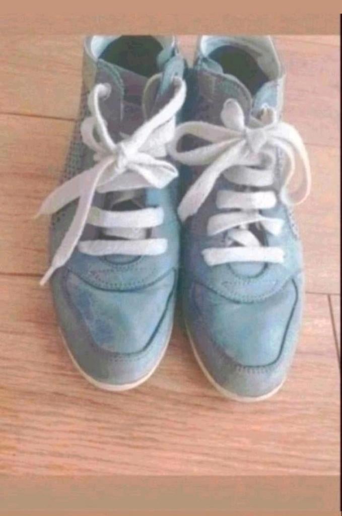 Geox grijze schoenen, Geox, Ophalen of Verzenden, Zo goed als nieuw, Grijs