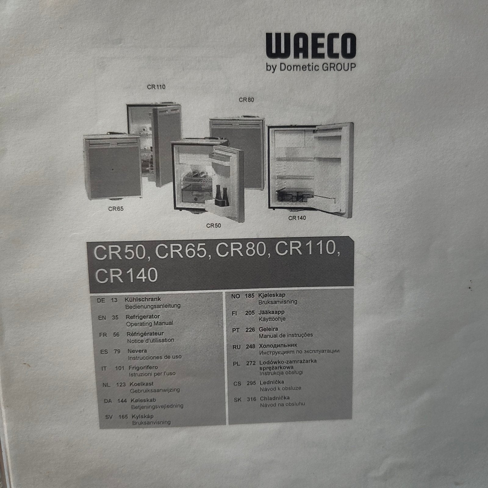 Bijvullen Waeco CR50, Koelkast, Ophalen, Gebruikt