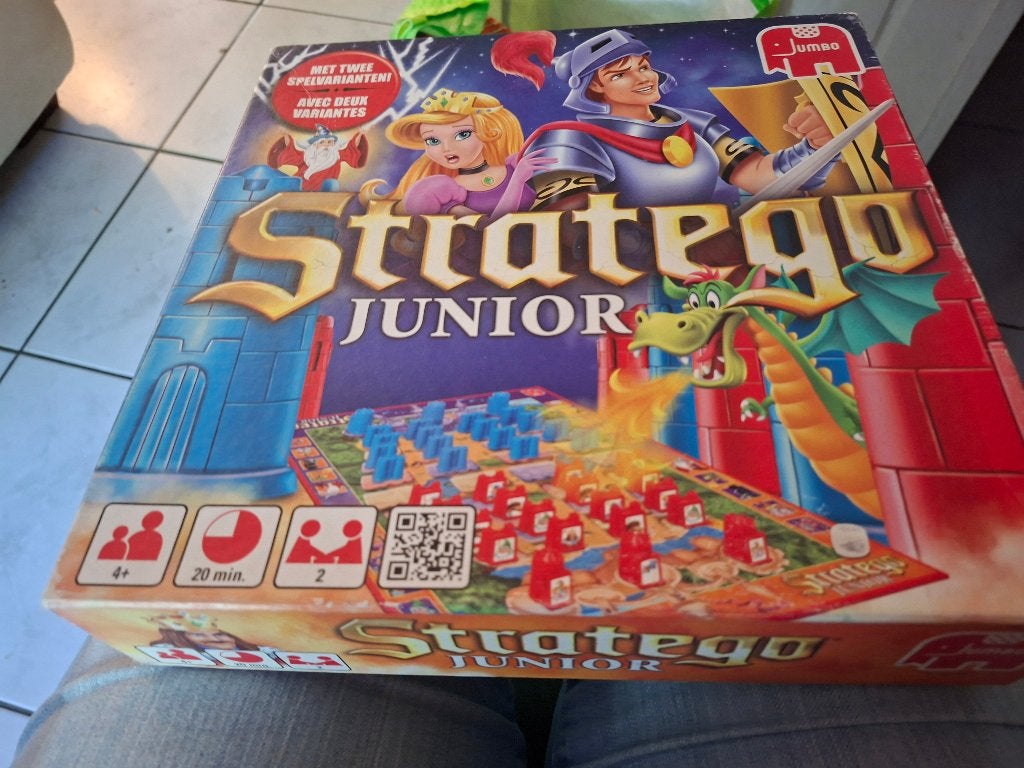 Stratego junior, Jumbo, Hobby en Vrije tijd, Gezelschapsspellen | Bordspellen, Ophalen of Verzenden