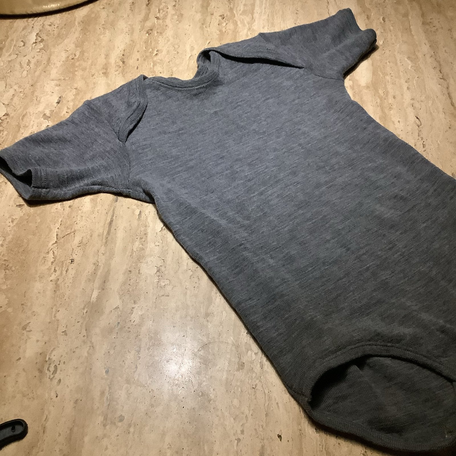 Dilling donkergrijze romper van merinowol, Ophalen of Verzenden, Gebruikt, Jongetje of Meisje
