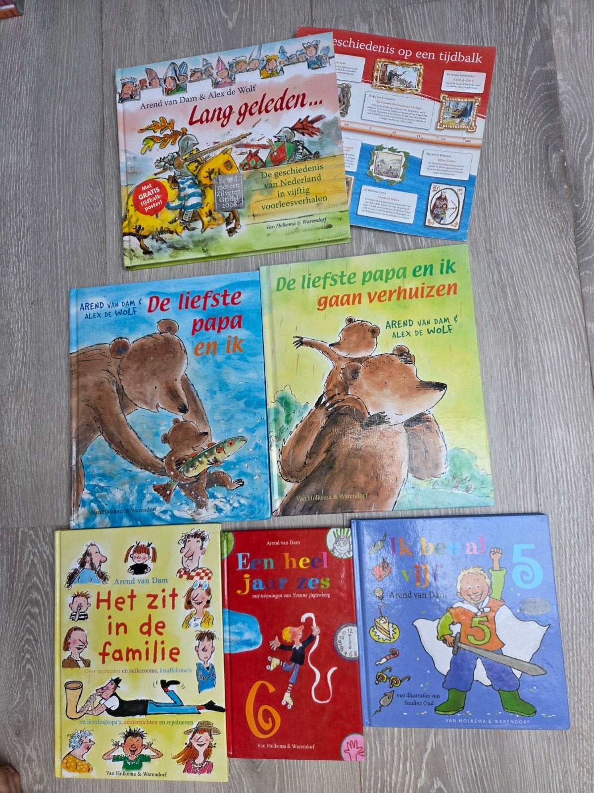 Arend van Dam - 6x boeken, Boeken, Ophalen of Verzenden, Zo goed als nieuw, Fictie algemeen