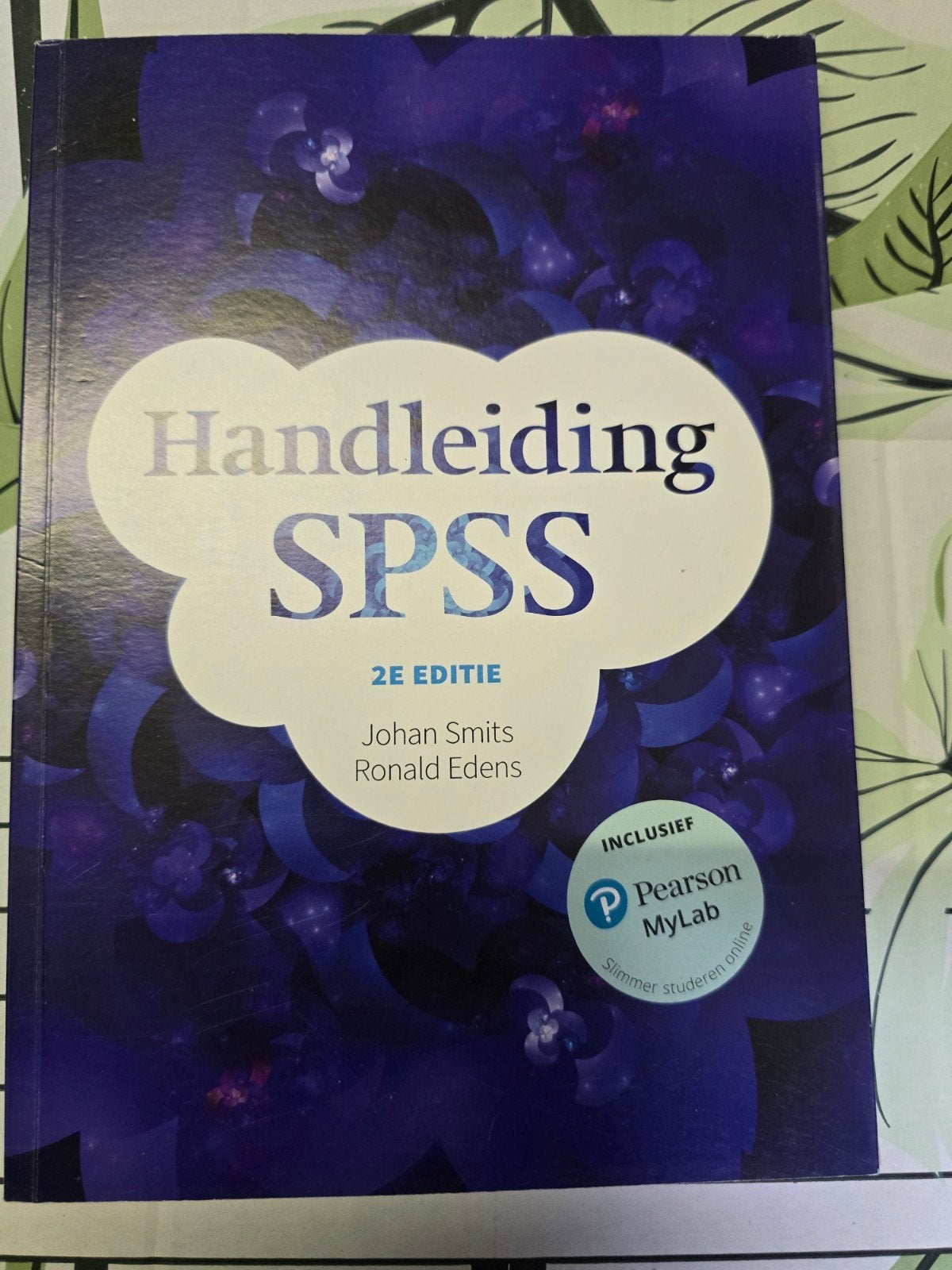Handleiding SPSS 2e editie - Johan Smits & Ronald Edens, Zo goed als nieuw, Gamma, Johan Smits, Ronald Edens, HBO