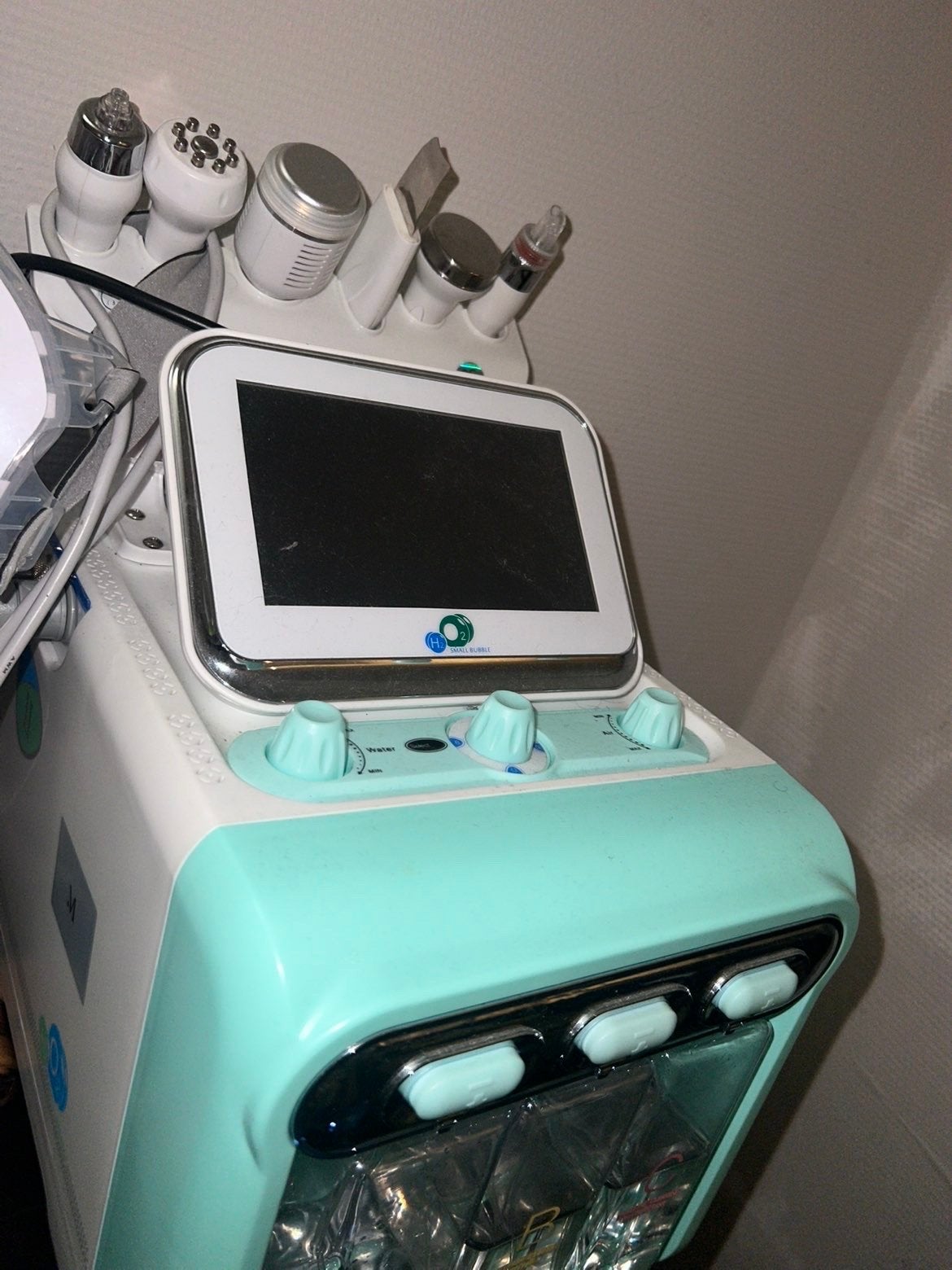 Professionele 6-in-1 Hydro Dermabrasie Gezichtsbehandeling, Ophalen, Zo goed als nieuw, Gehele gezicht, Reiniging